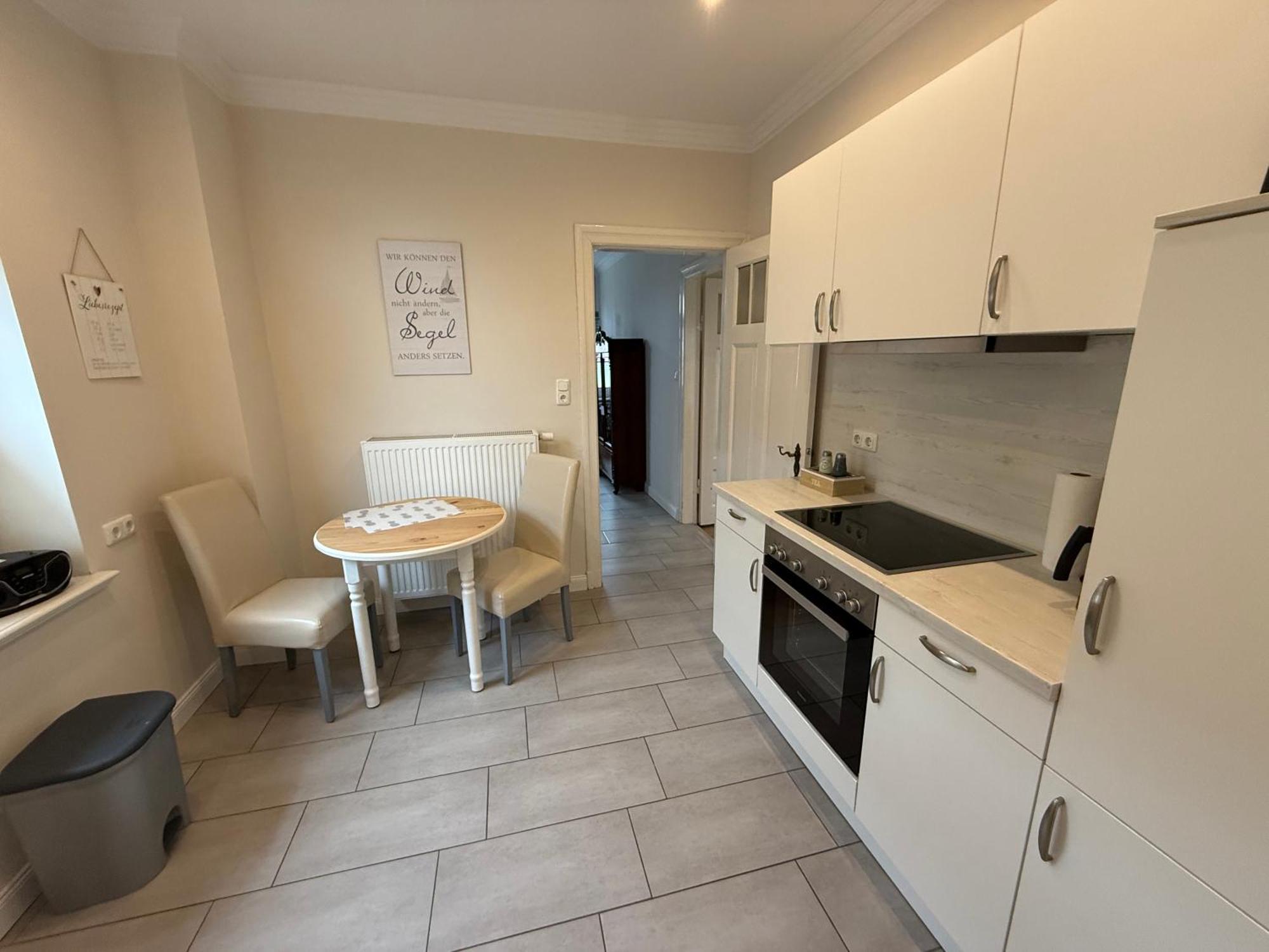 Ferienwohnung „Opa'S Tohuus“Mit Fahrraedern, Husum 후줌 외부 사진